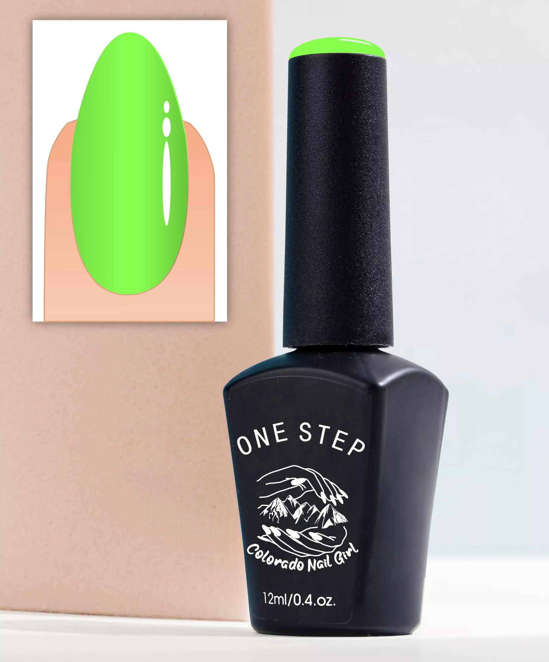 Electric Green - One Step Gel Polish