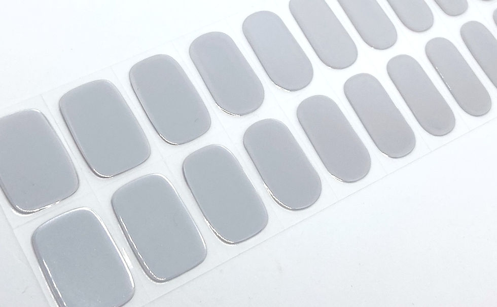 Thumbnail: Pewter Frost - Premium Semi-Cured Gel Wraps