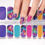 Thumbnail: Abstract Laser Floral - Laser Glitter - ZB Series