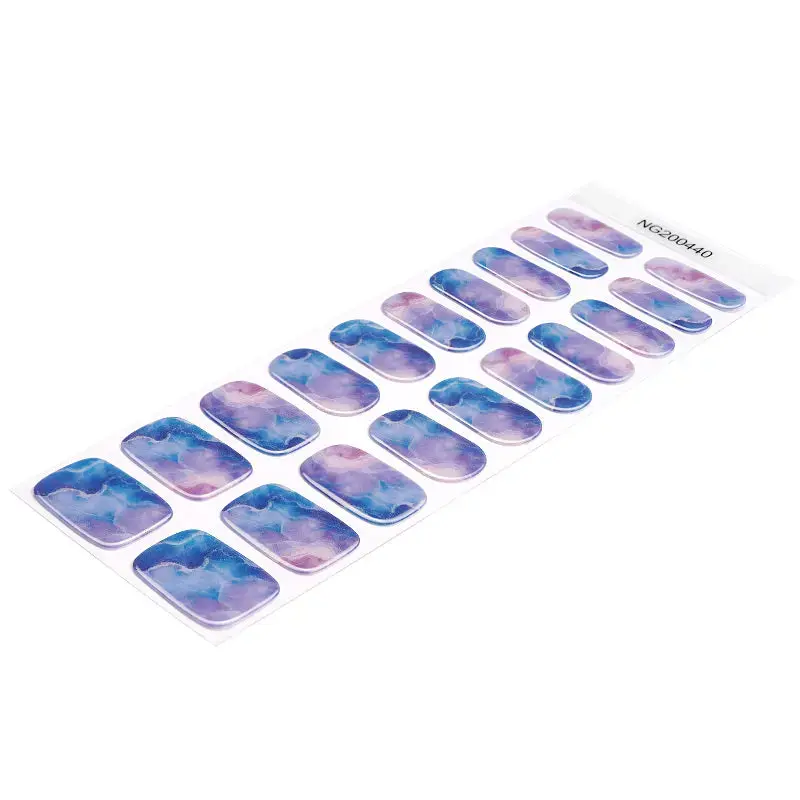 Thumbnail: Cape Cod Swirl - Premium Semi-Cured Gel Wraps