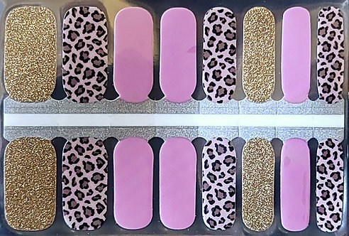 Pink & Gold Cheetah