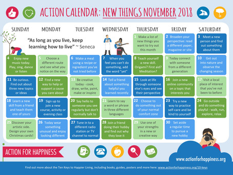 #NewThingsNovember