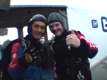 "Head back, hips forward, let's go"