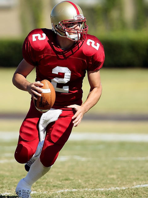 Custom football uniforms