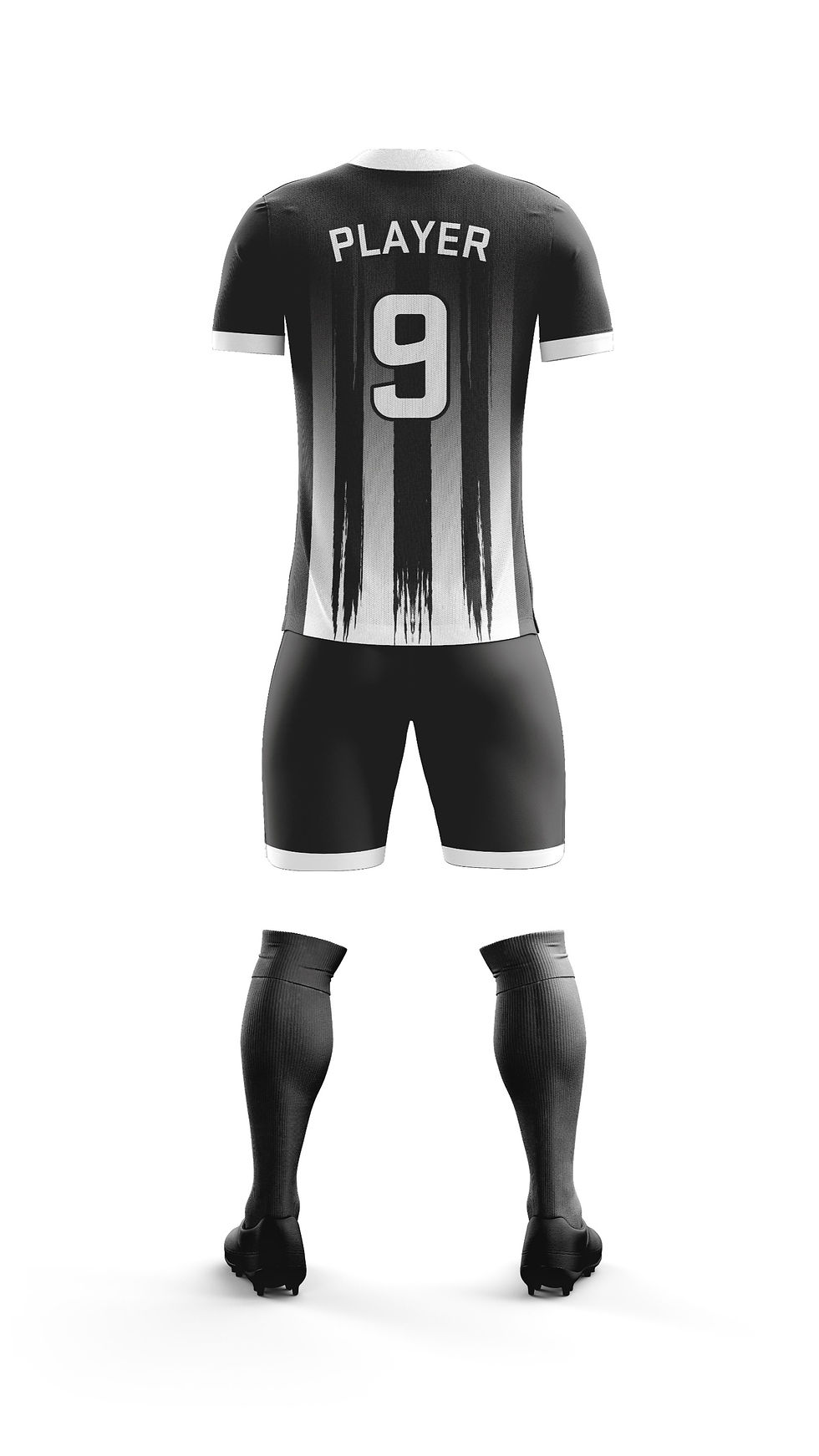 Thumbnail: Black Bengal Soccer Jersey & Shorts