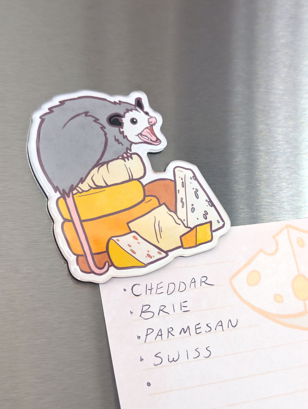 Thumbnail: MAGNET Cheese Opossum