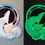 Thumbnail: GLOW STICKER, Rat Mermaid
