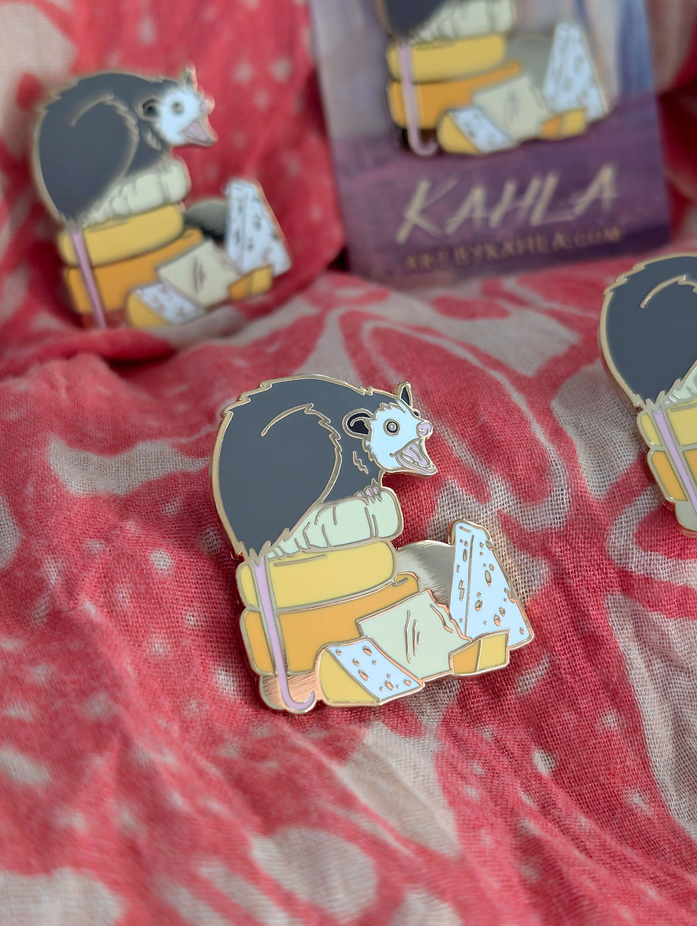 Thumbnail: GET YOUR OWN CHEESE! Enamel Pin
