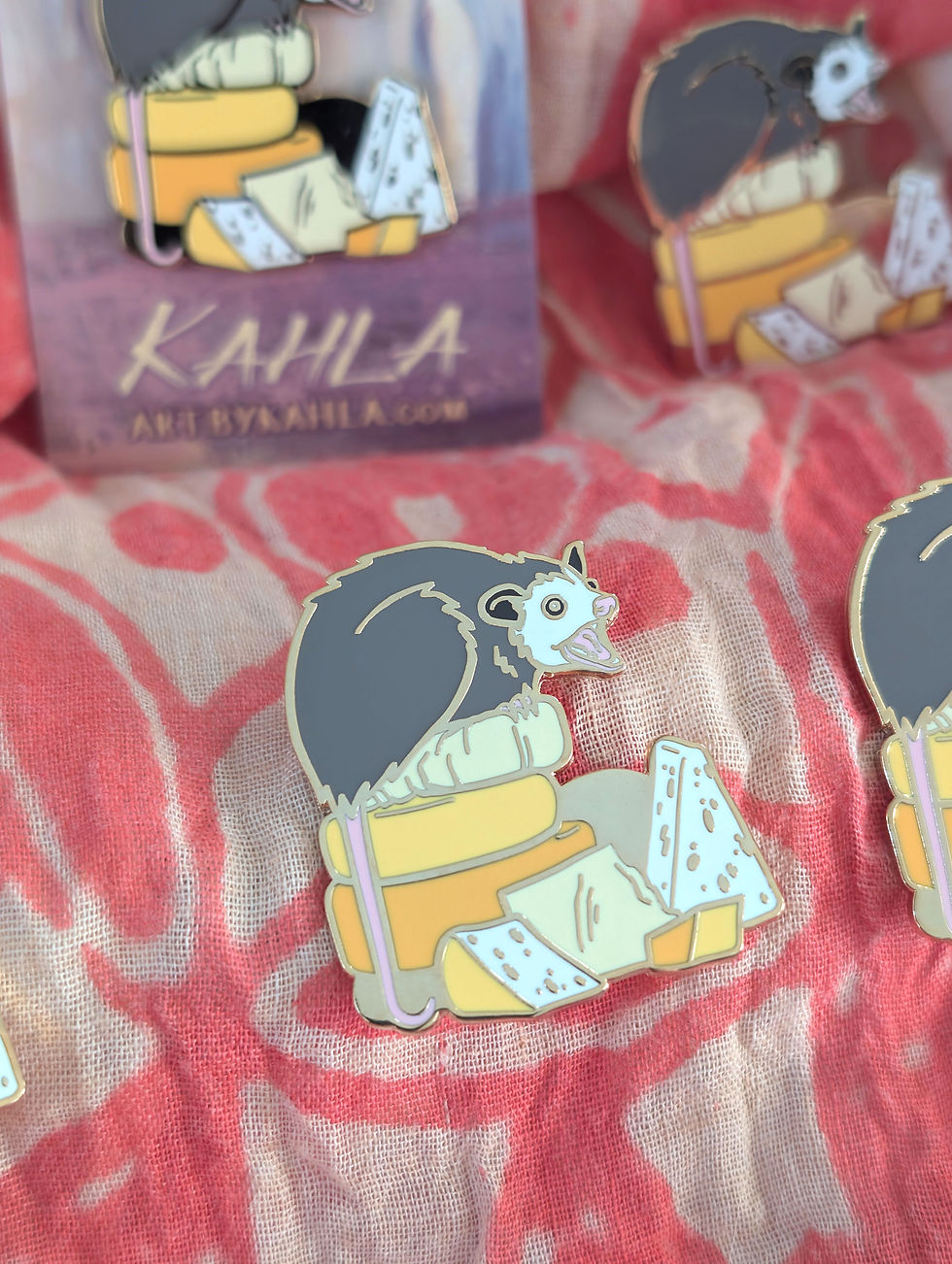 Thumbnail: GET YOUR OWN CHEESE! Enamel Pin