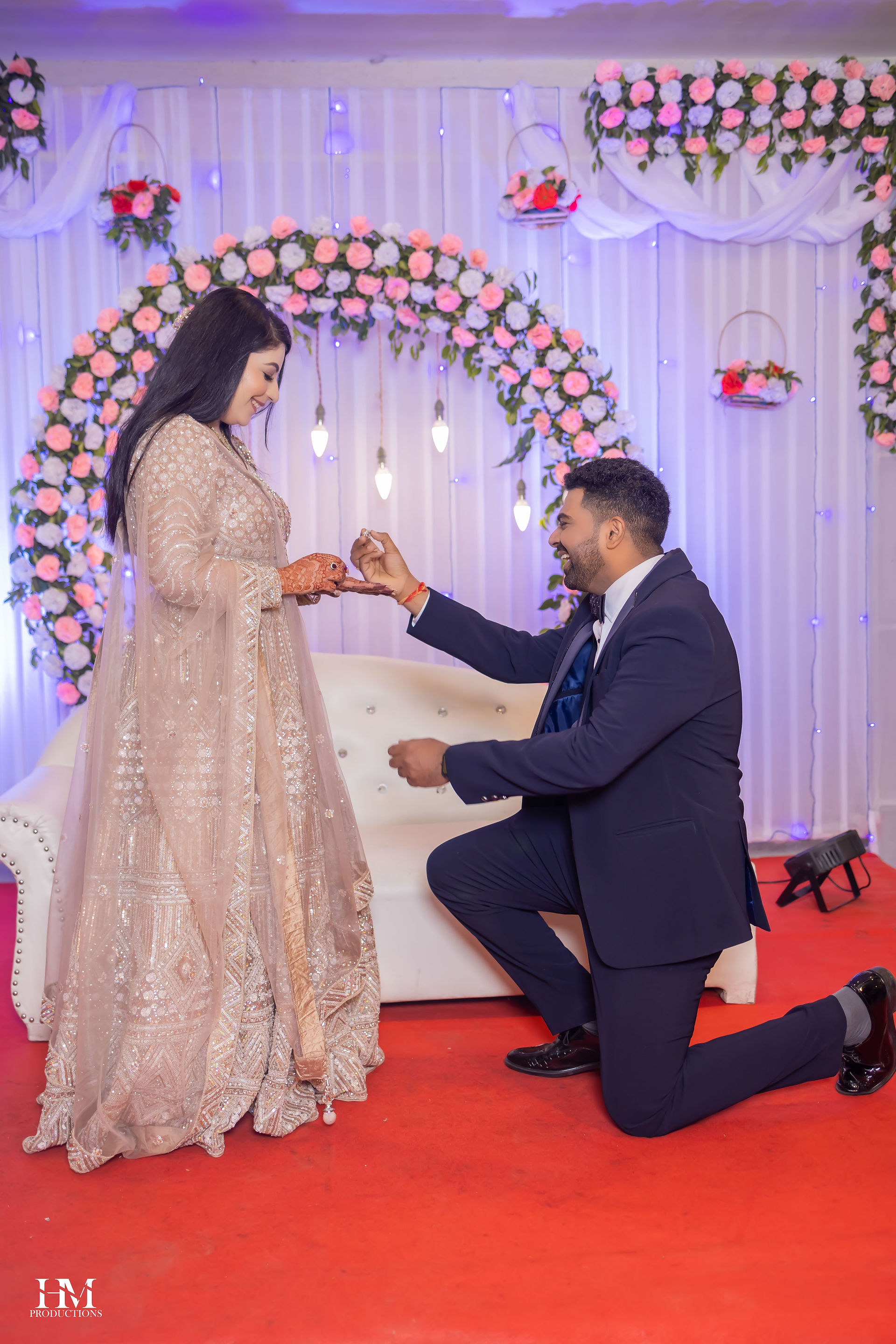 Engagement Photoshoot in Jaipur | Delhi - HM Productions