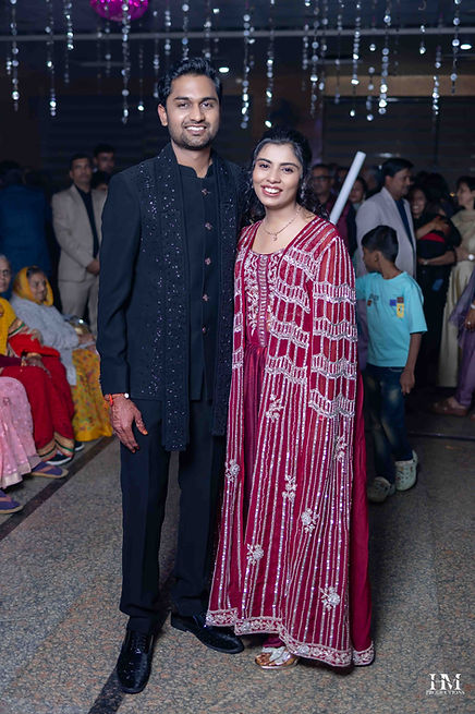 Candid moments from Diksha and Atul’s DJ night celebration