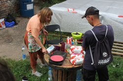 Katarzyna Sienkiewicz, Bloody Moon perfromance, 2019