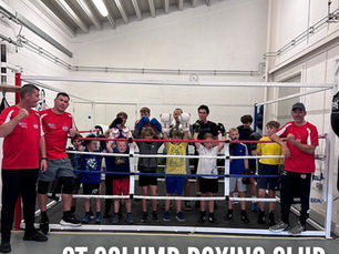 Supporting St. Columb Boxing Club!