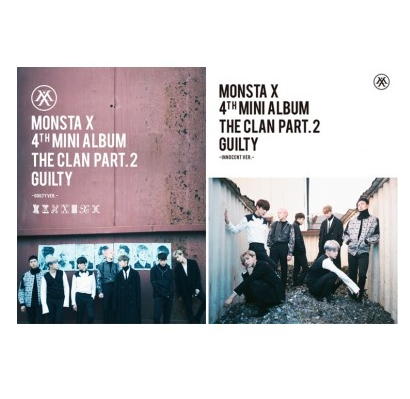 Monsta X 4th Mini Album - The Clan 2.5 Part.2 Guilty