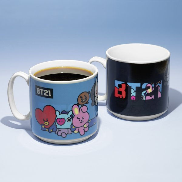 Miniaturbild: BT21 Tasse Thermoeffekt