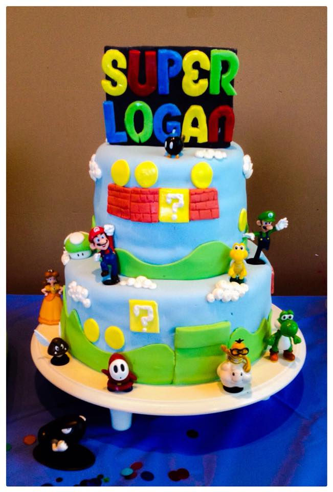 Super Mario cake