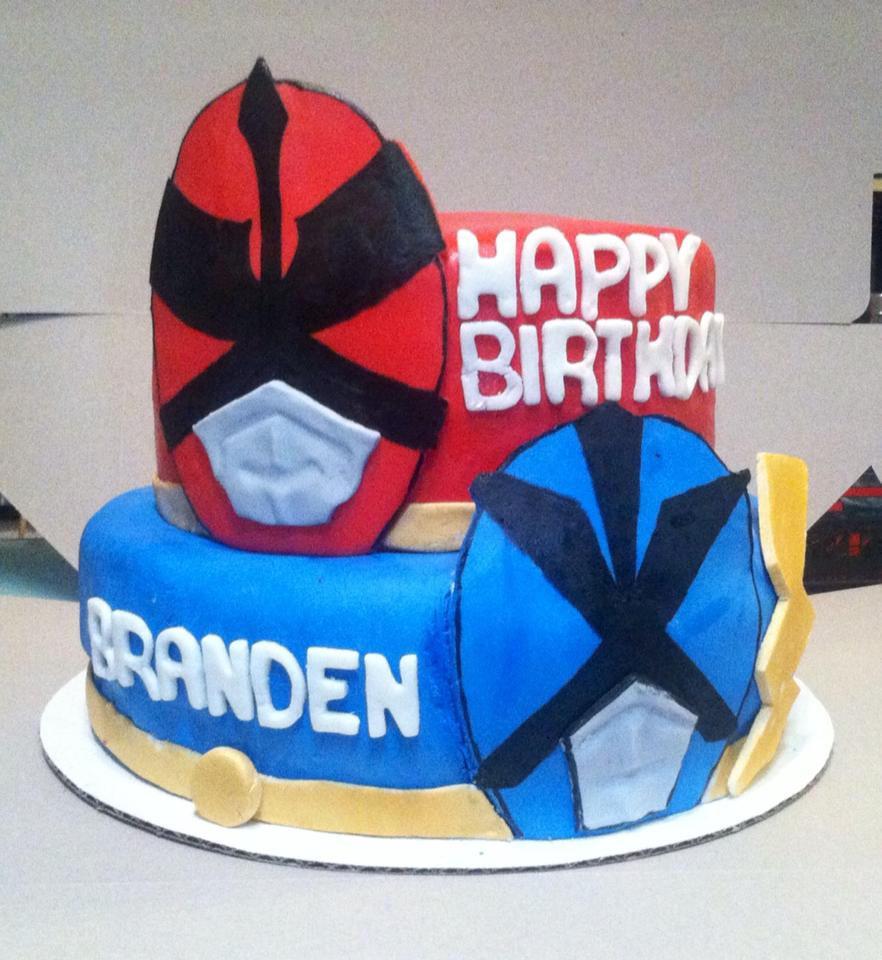 Power Rangers Cake