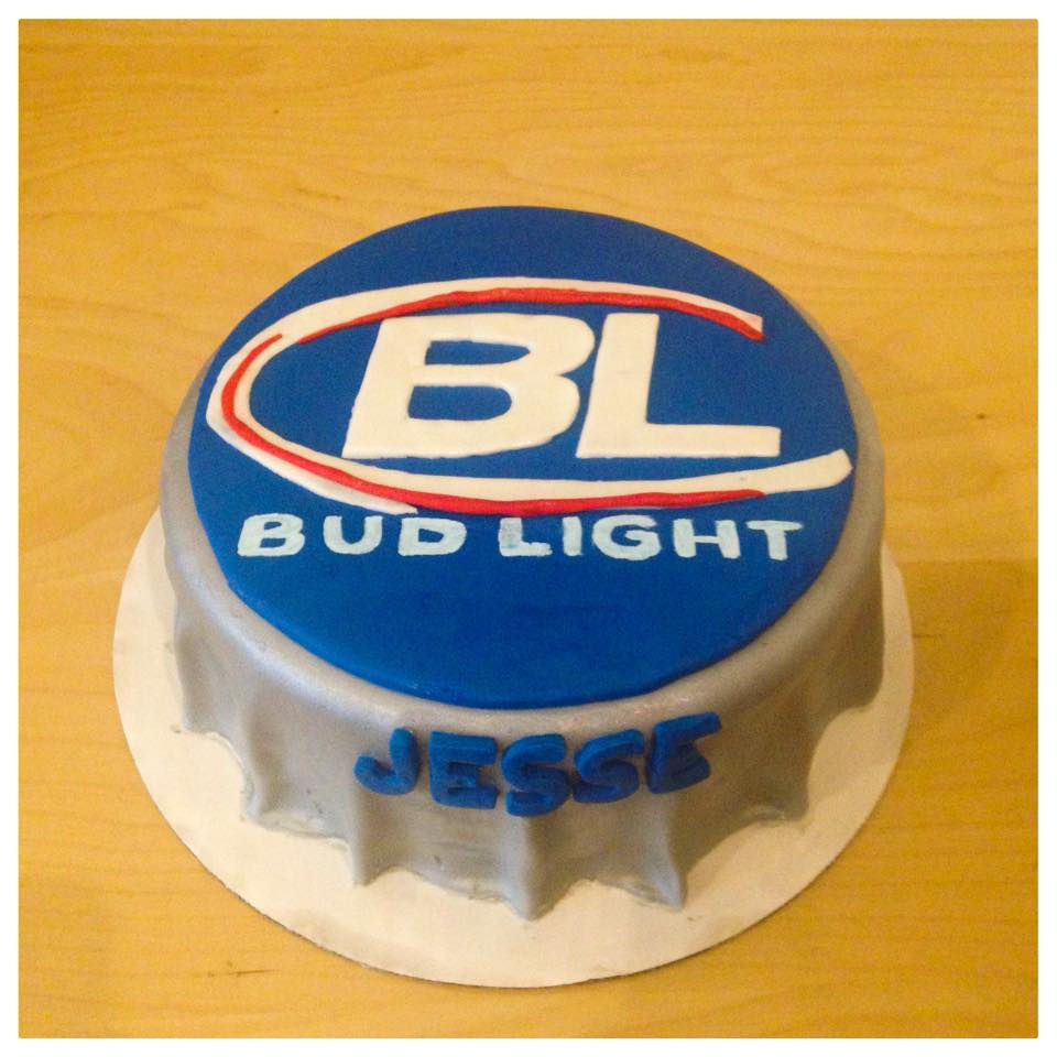 Budlight Cake