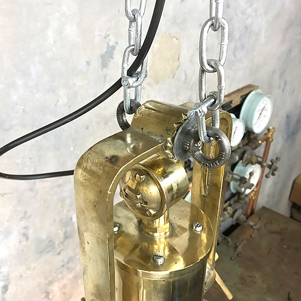 Thumbnail: Copper & Brass Nautical Marine Pendant Light