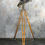 Thumbnail: Japanese Industrial Stainless Steel & Brass Search Light Tripod