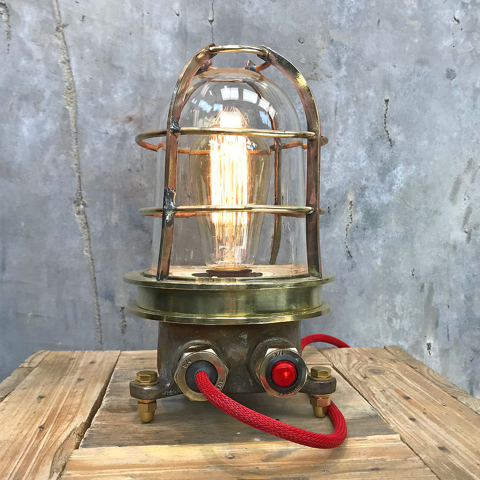 Thumbnail: MS Brass Table Lamp