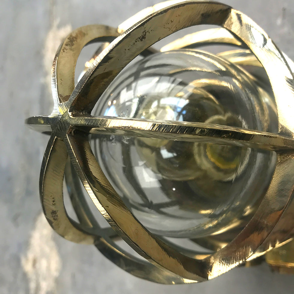 Thumbnail: Wiska Cast Bronze & Brass Wall Light
