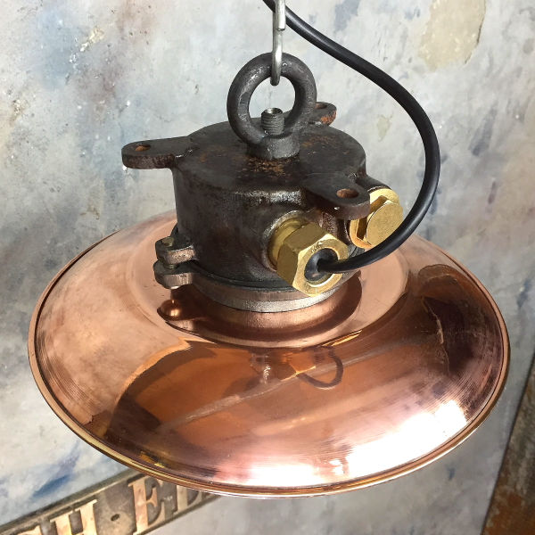 Thumbnail: Explosion Proof Pendant - Copper Shade