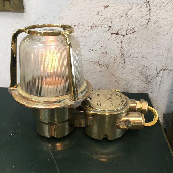 Thumbnail: EOW Brass Table Lamp