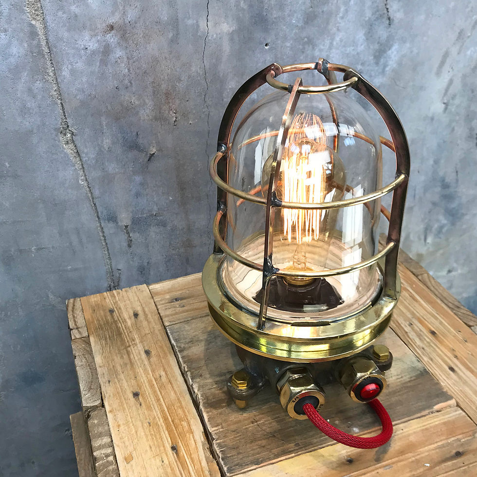 Thumbnail: MS Brass Table Lamp