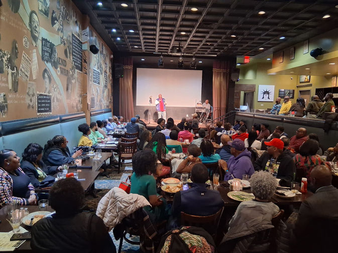 Precious Productions Christian Comedy Show at Busboys & Poets in Hyattsville, Maryland