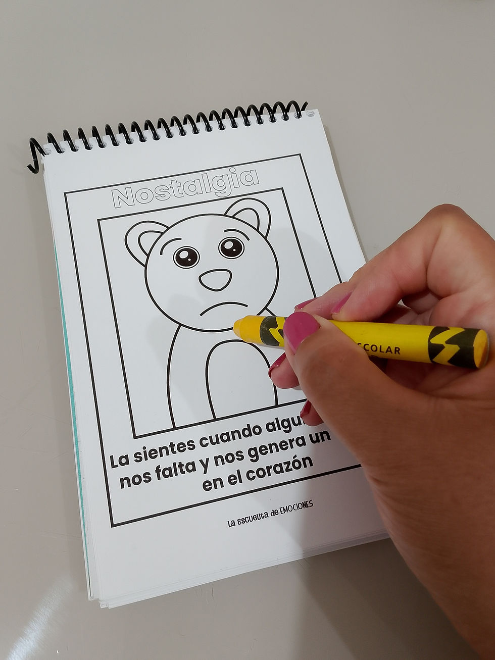 Miniatura: Libro para colorear: el significado de las emociones