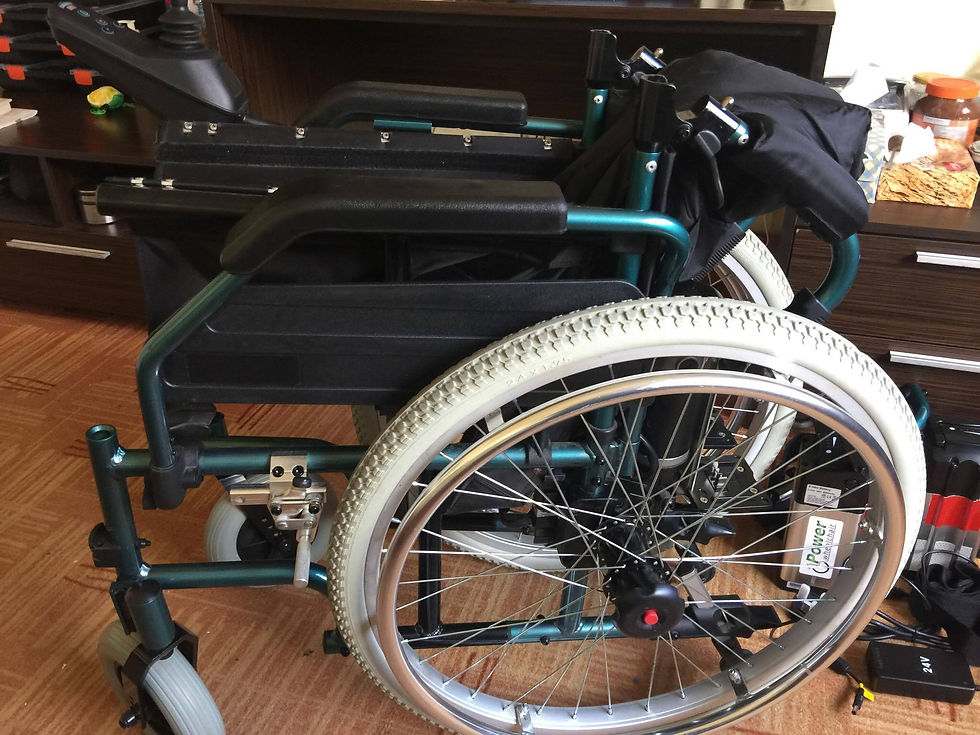 Thumbnail: Scaun electric si manual