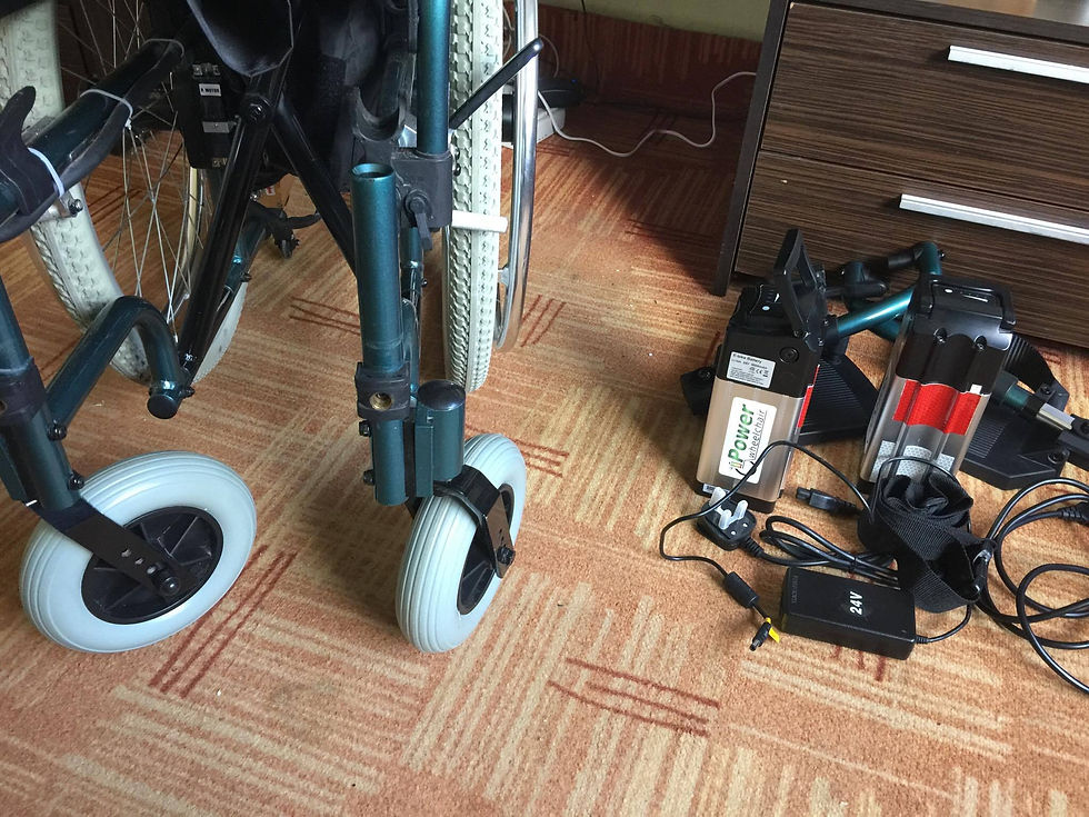 Thumbnail: Scaun electric si manual