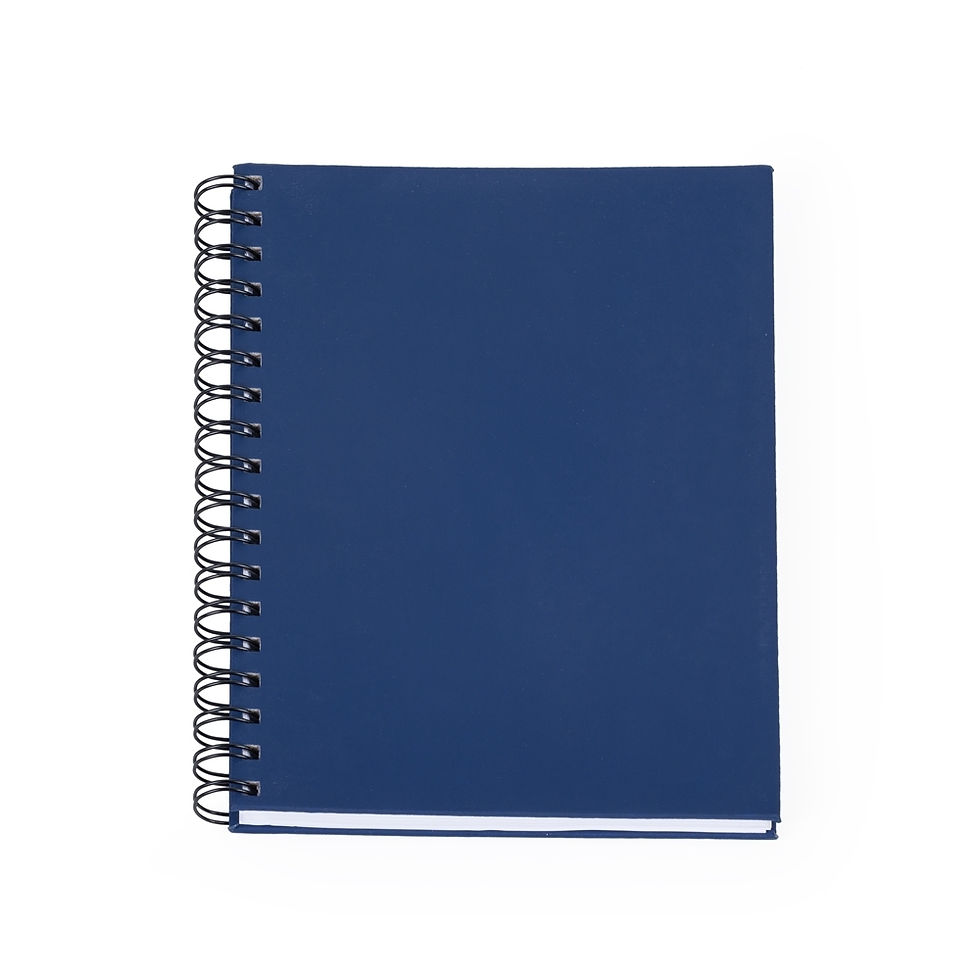 Caderno emborrachado cod 13708