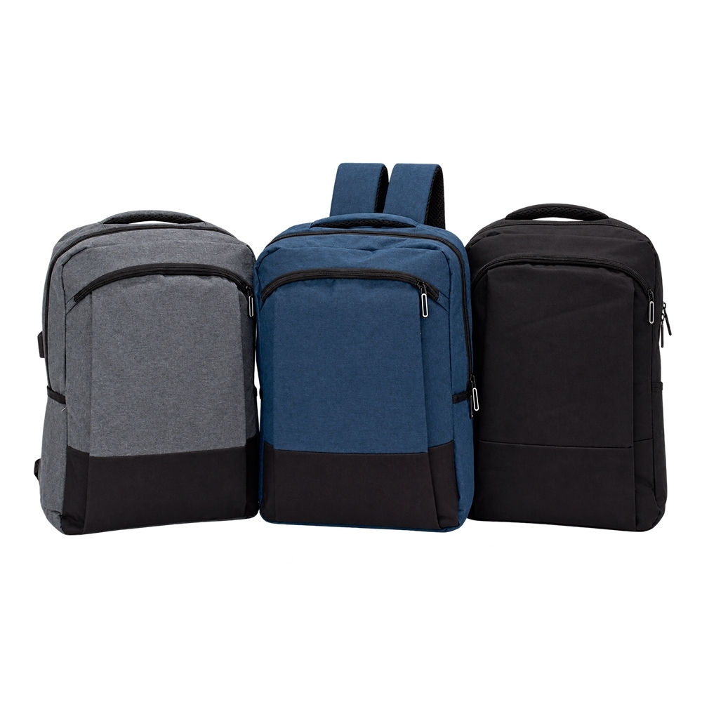 Mochila Poliéster 20L USB Cod 09510