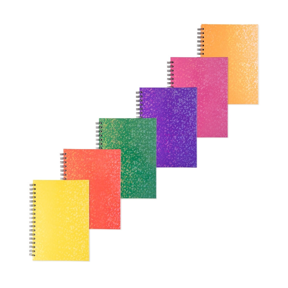 Caderno Holográfico Com Pauta Cod 15466A