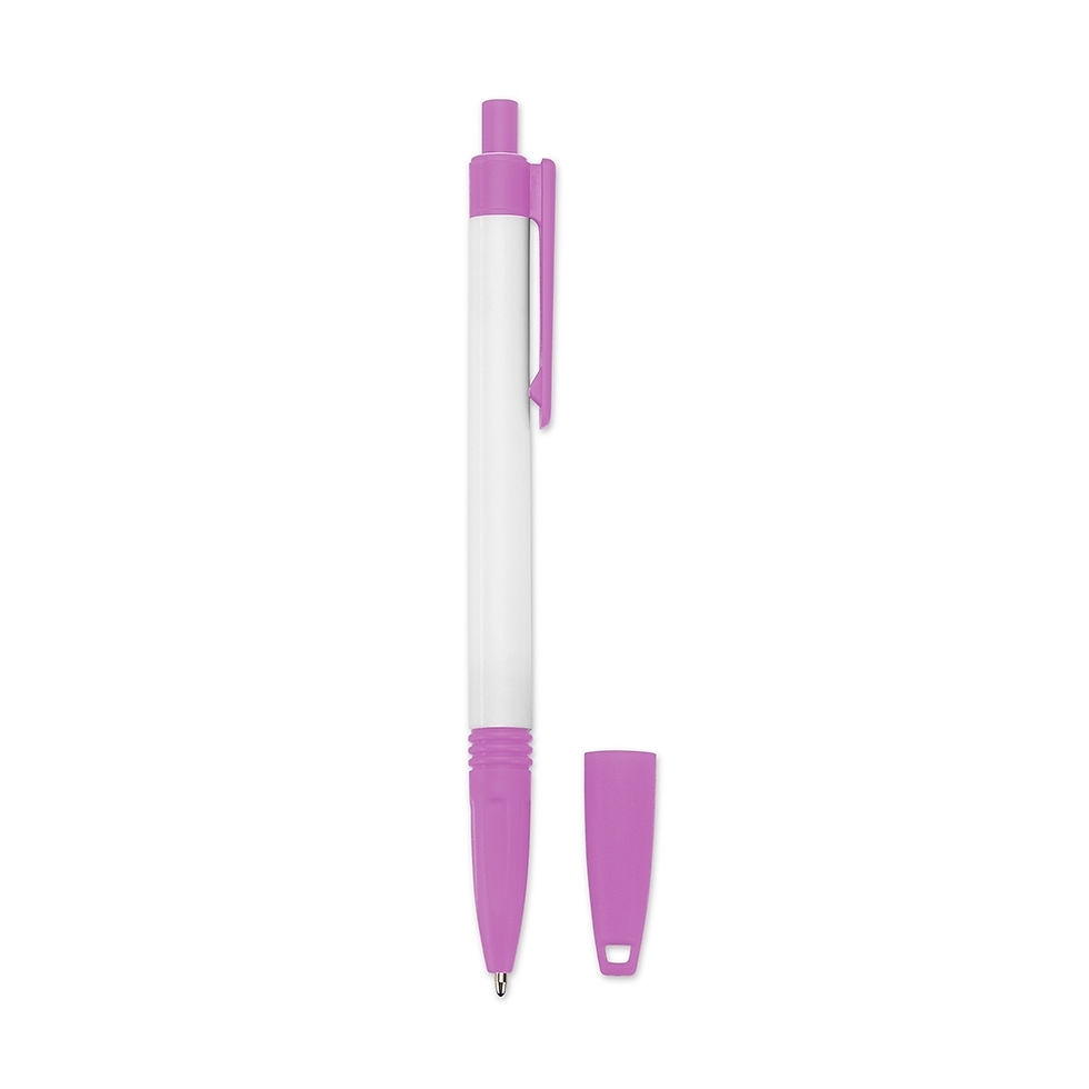 Miniatura: Caneta Plástica com Cordão  COD 01094