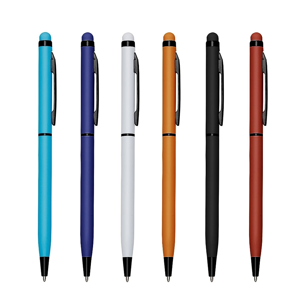 caneta touch colorida