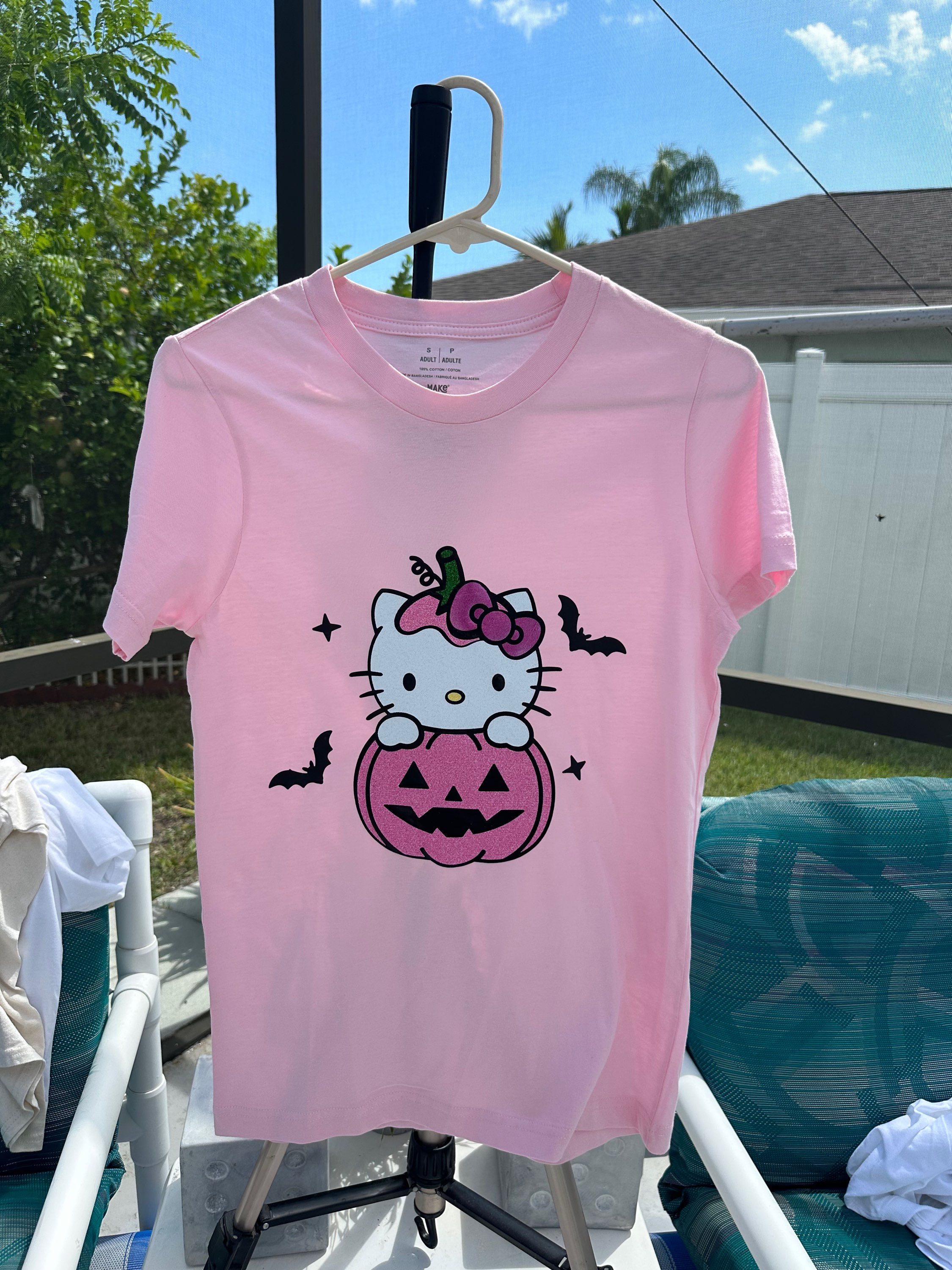 Pumpkin Hello Kitty T Shirt