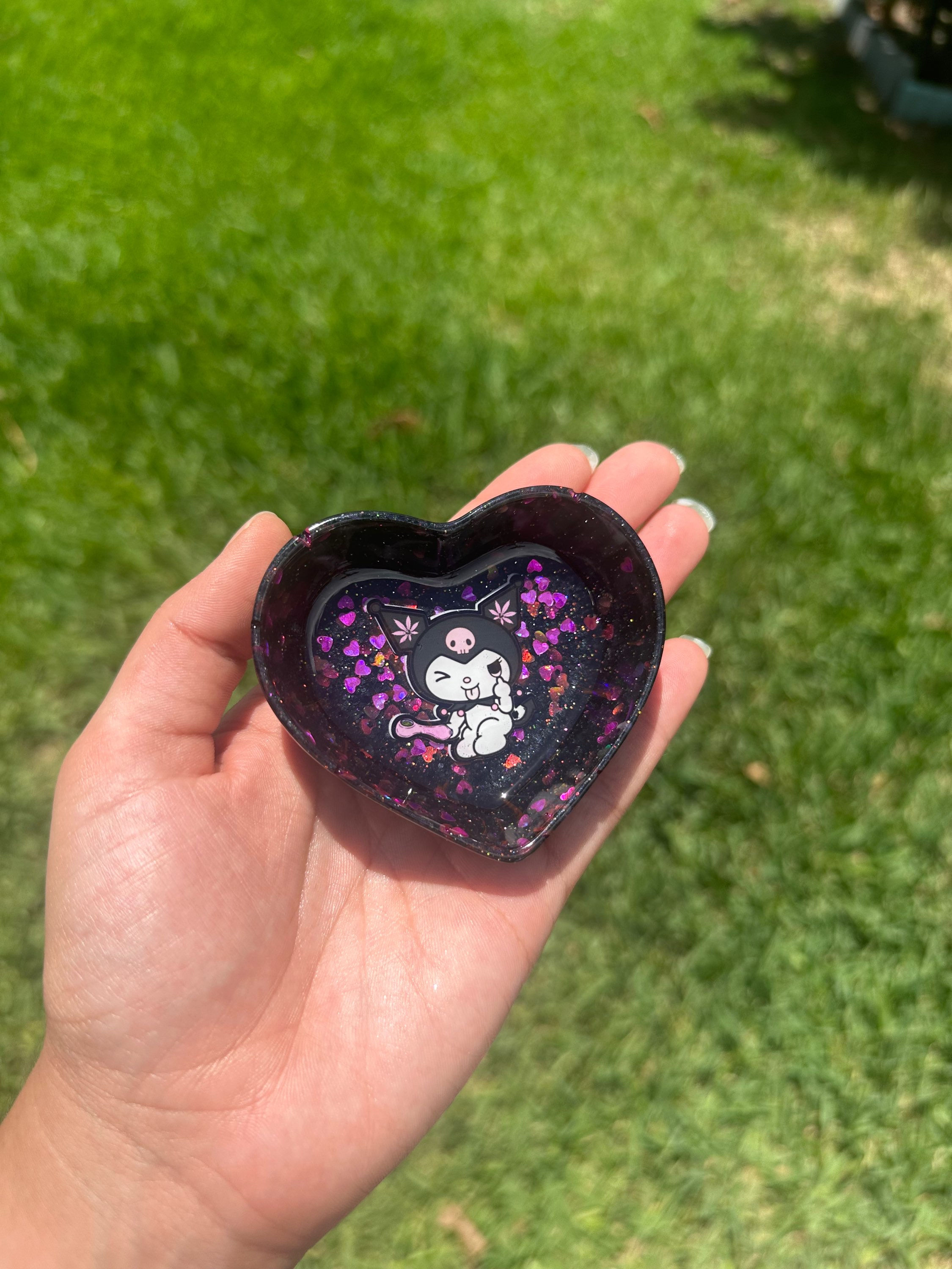 Kuromi Mini Heart Ashtray