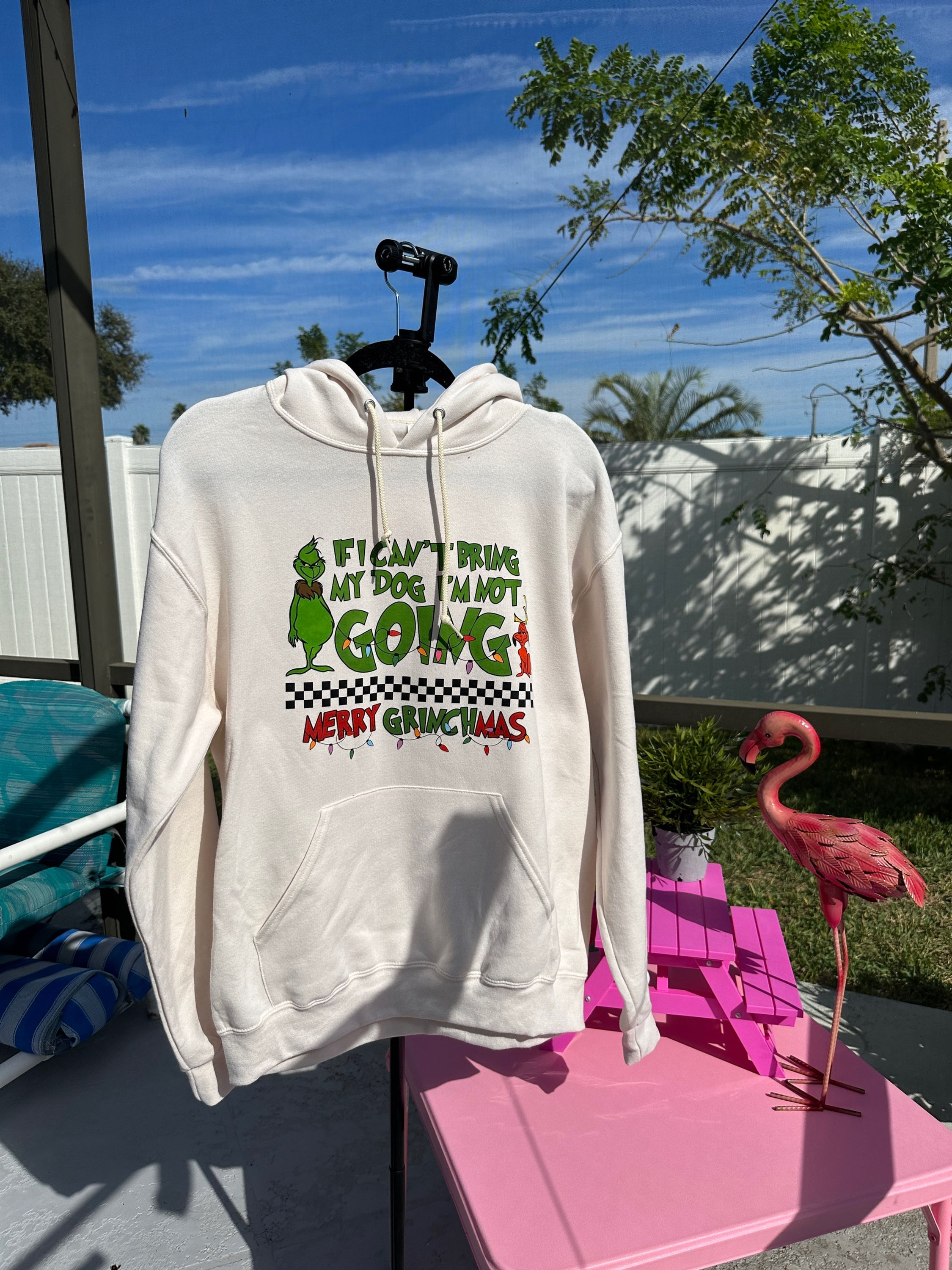 If I Cant Bring My Dog Grinch Hoodie