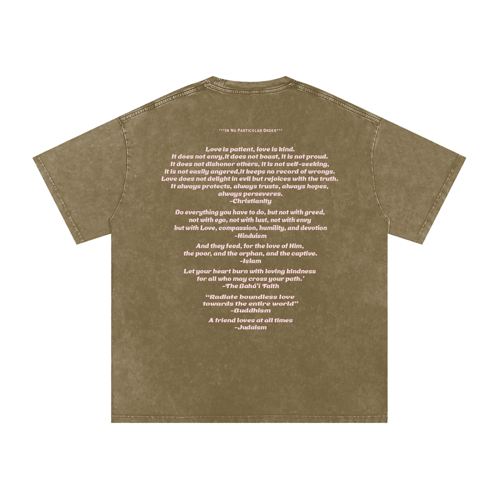 Thumbnail: Show Love Oversized Cotton T-Shirt