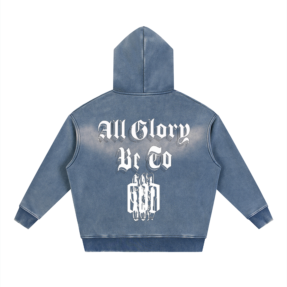 Thumbnail: AGBT GOD Two-Sided Zipper Hoodie