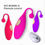 Miniatura: Vibrador/Massageador Ovo de 10 Frequências com Controle Remoto