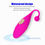 Miniatura: Vibrador/Massageador Ovo de 10 Frequências com Controle Remoto