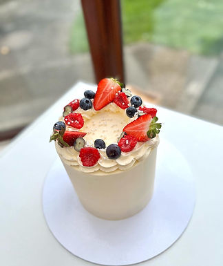fresh fruit ring cake