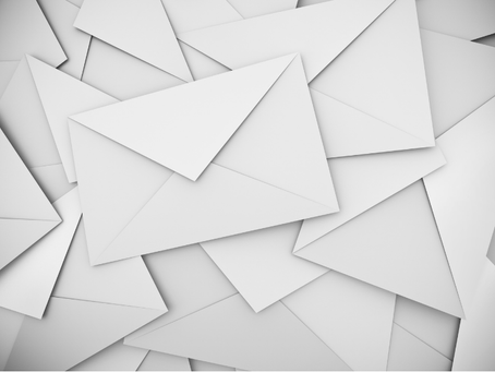 Envelopes waiting for custom printing in New York at Mercury Envelope & Printing