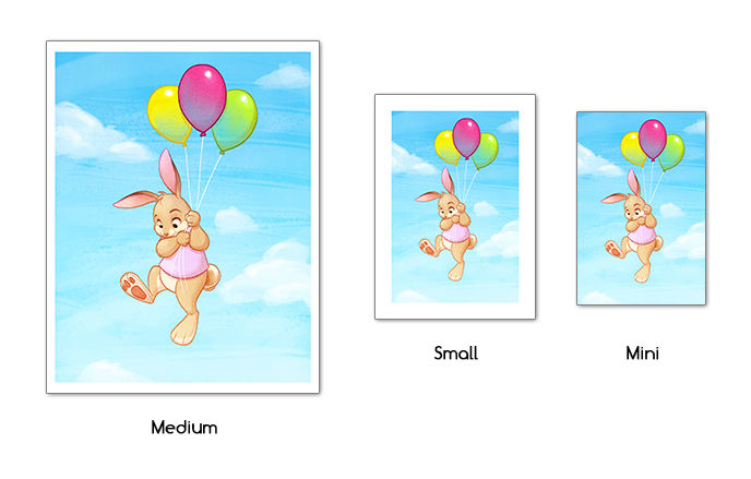 Thumbnail: Floating Away Signed Print