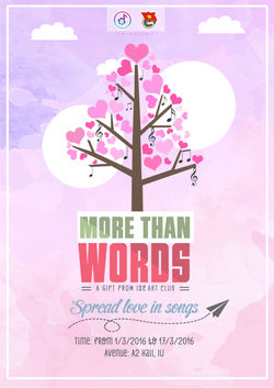 Poster for ISE art club
