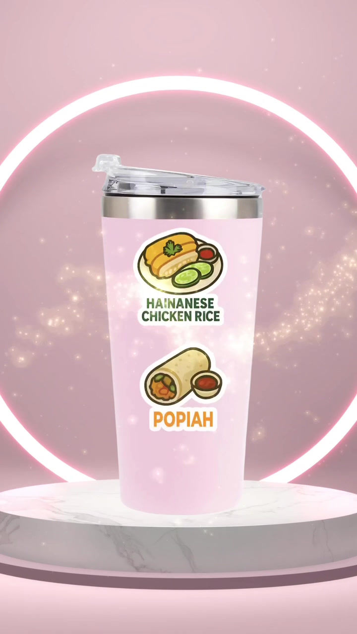 Thumbnail: Singapore Local Food UV DTF Waterproof Stickers - Blind Pack